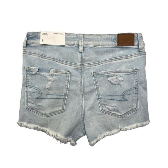 American Eagle Shorts Women's Size 8 Next Level Stretch High Rise Shortie - Picture 5 of 12